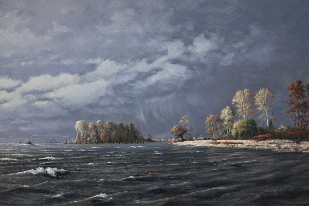 “Incoming Weather” Fraser River, British Columbia - John Horton