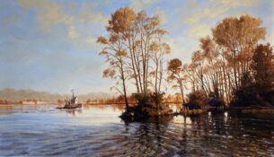 Autumn on the Fraser - John M. Horton